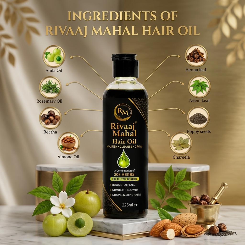 Rivaaj Mahal Hair Oil